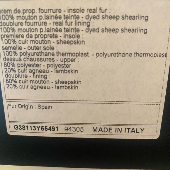 Authentic New CHANEL Logo Apres Ski Winter Boots - Size 36 - Picture 13 of 13